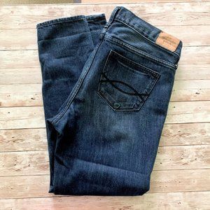 Abercrombie Dark-wash Boyfriend Straight Fit 27/4